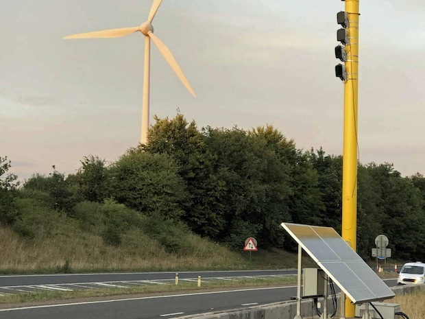 Temporary speed camera enforcement